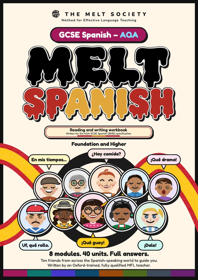 MELT Spanish cover, AQA edition