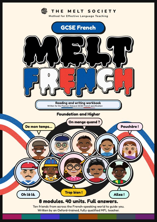 MELT French cover, Pearson Edexcel edition