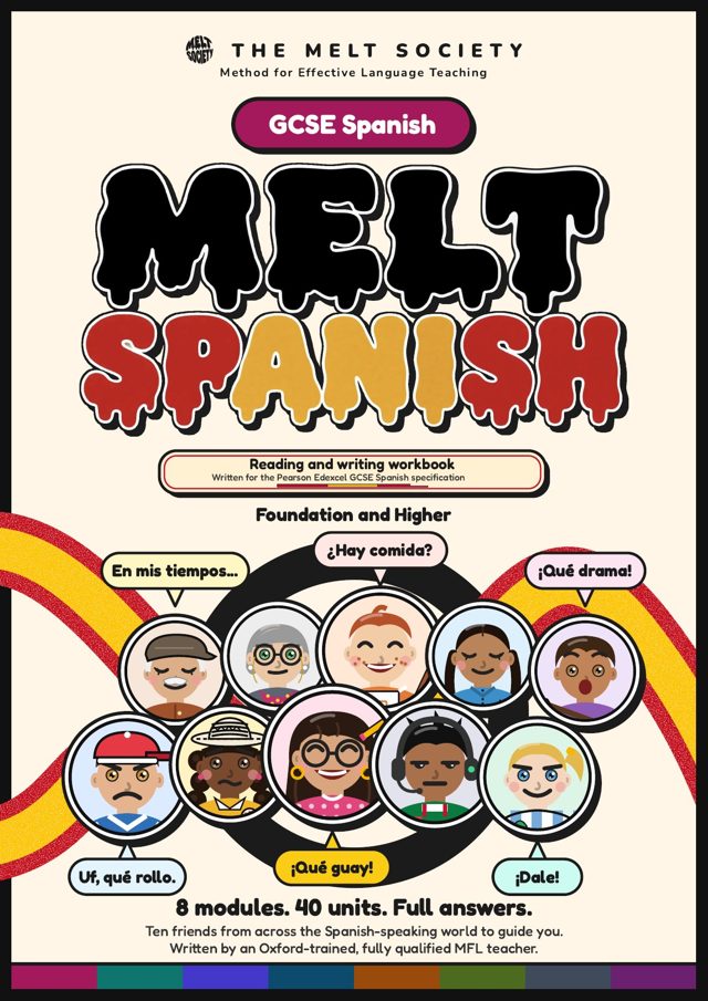MELT Spanish cover, Pearson Edexcel edition